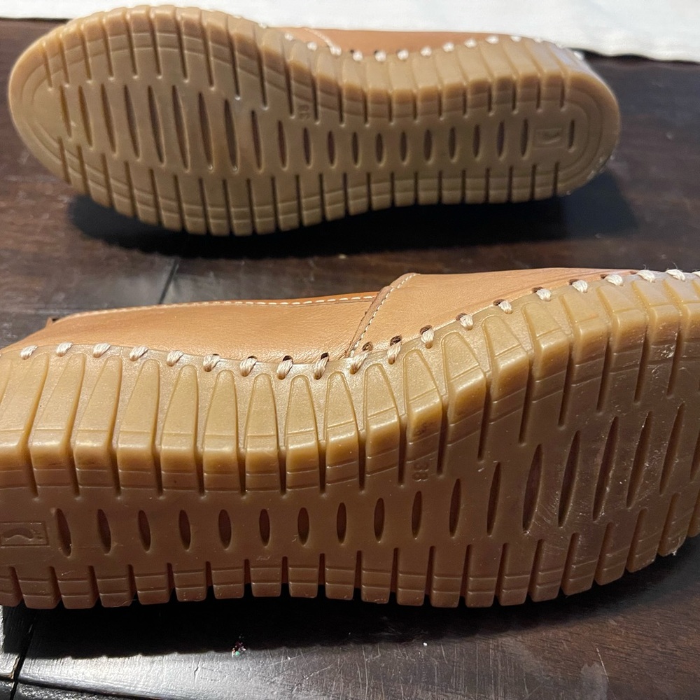 Spring Step Brown Slip-On Flats - Picture 6 of 8